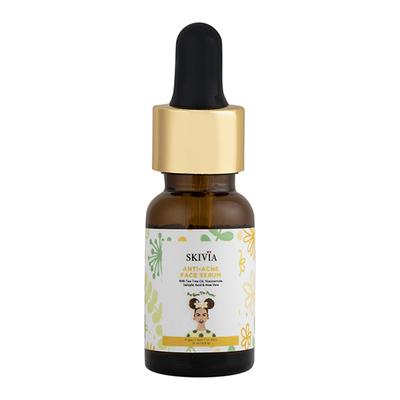 Skivia Anti-Acne Mini Face Serum with Niacinamide & Tea Tree Oil -Unisex 15 ml - Hair Serums
