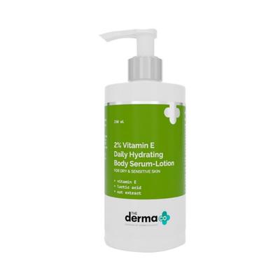 The Derma Co. 2 Percent Vitamin E Daily Hydrating Body SerumLotion 250 ml - Body Sunscreen