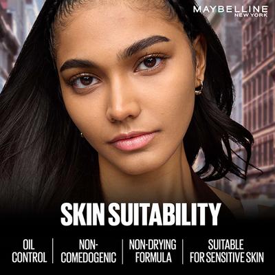 Maybelline New York Super Stay Flex Powder Foundation, 110, 30H Full Cover, Oil-Control 9 gm - Foundation