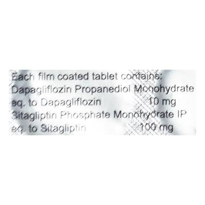 SITAMAX D 10/100 Tablet 10's - Diabetes-Ant