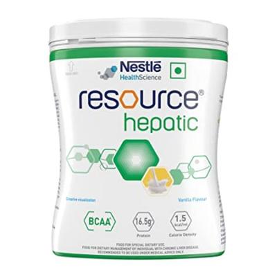 Nestle Resource Hepatic Powder - Vanilla Flavour (Pet Jar) 400 gm - Vital Health