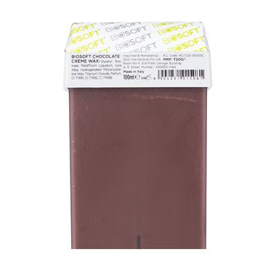 Biosoft Chocolate Cream Wax Refill Roll On Wax 100 ml - Shaving & Hair Removal