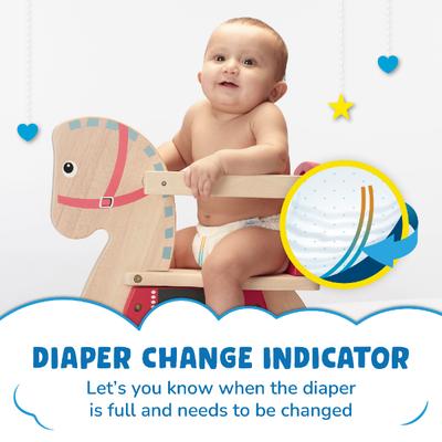 NIINE Ultra Fast Absorption Diaper Pants S (4-8kg) 86's - Sanitary Napkins