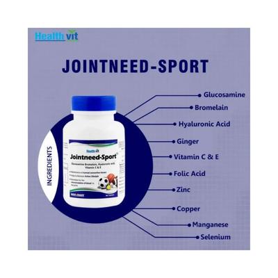 Healthvit Jointneed-Sport Glucosamine- Tablets 60's - Multi-Vitamins
