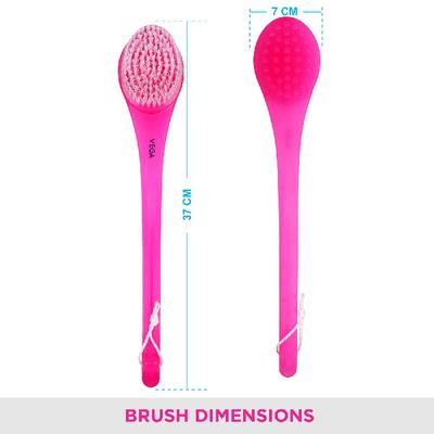 Vega Luxury Fine Massager Bath Brush (BA - 1/1N) 155 gm - Loofahs & Sponges