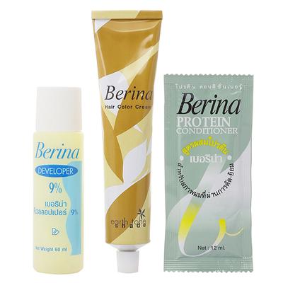 Berina A43 Light Golden Brown Hair Color Cream 60 gm - Crème