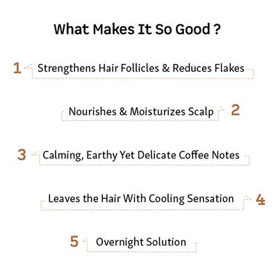 Mcaffeine Naked & Raw Cappuccino Coffee Scalp Lotion 100 ml - Hair Lotions & Tonics