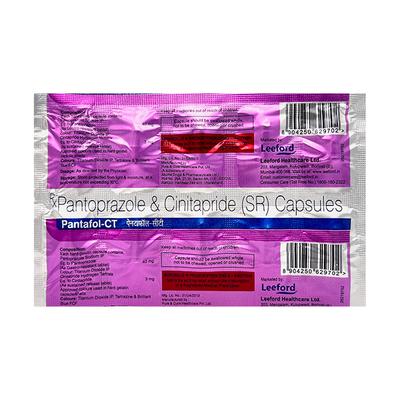 PANTAFOL CT Capsule 10's - Ulcer/Reflux/Flatulence-Aaa