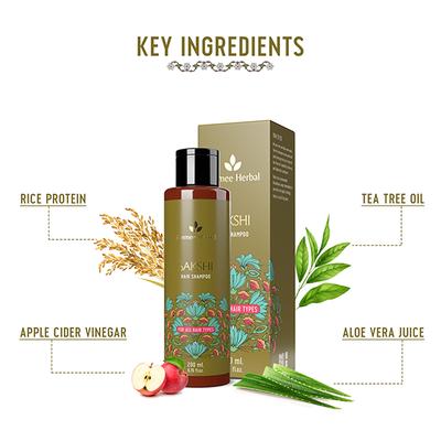Avimee Herbal Sakshi Hair Shampoo 200 ml - Shampoos