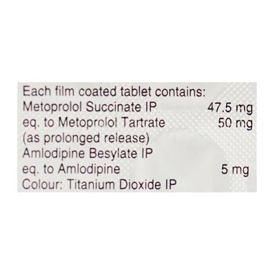 Amtas M 50mg Tablet 15'S - Hypertension-Bet