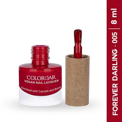 Colorbar Vegan Nail Lacquer-Forever Darling-005 8 ml - Nail Polish