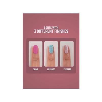 Swiss Beauty Slay Nail Color, Shade - Dark Violet 13 gm - Nail Polish