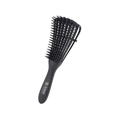 Bronson Professional Wet And Dry Hair Detangler Hair Brush With Spacing Clip - Black 12's - Hair Brushes