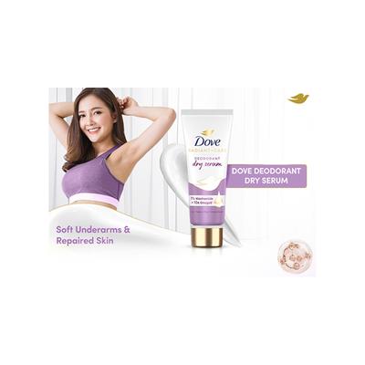Dove Dry Serum Niacinamide + Omega 6 - Dove Radiant + Care Deodorant Dry Serum 40 ml - Women Deodorants/Roll-Ons