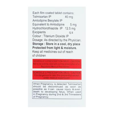 TELZOX TRIO Tablet 15's - Hypertension-Ana