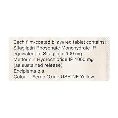 SITAPRIDE M 100/1000 Tablet 15's - Diabetes-Ant