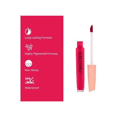 Beauty People Seduction Liquid Lipstick with Vit E and Rose Oil 11 Successful 5 ml - Liquid Lipsticks