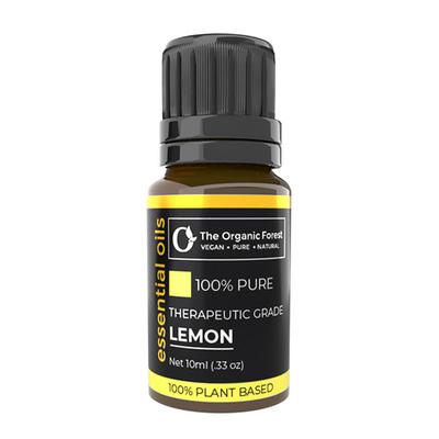 Organic Forest 100% VEGAN Lemon Essential Oil 10 ml - Essential Oils