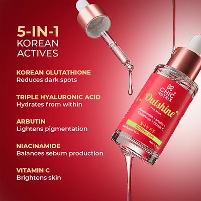 Chicnutrix Outshine Face Serum - Glowing Skin 30 ml - Face Serum