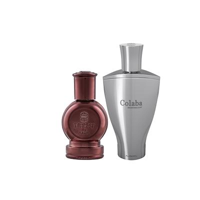 Ajmal Tempest Concentrated Perfume Oil Floral Attar And Colaba Mukhallat Concentrated Perfume Oil Floral Oriental Attar 26 ml - Deodorants/Roll-Ons