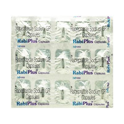Rabiplus Capsule 15'S - Ulcer/Reflux/Flatulence-Aaa