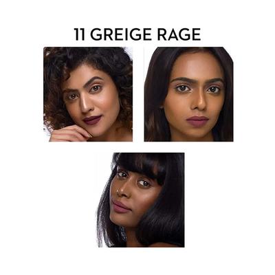 SUGAR Cosmetics Smudge Me Not Liquid Lipstick - 11 Greige Rage (Greige Rose) 4.5 ml - Liquid Lipsticks