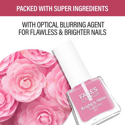 Faces Canada Bright & Shine Nail Coat, Cc5706 5ml - Nail Polish