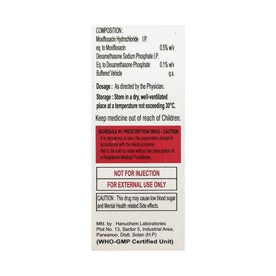 MOXIQR D Eye Drops 5ml - Eye Infections-Eaa