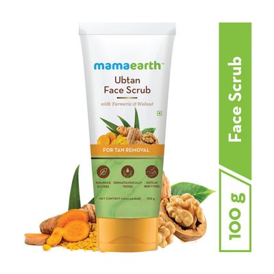 Mamaearth Face Scrub - Ubtan 100 gm - Face Scrubs