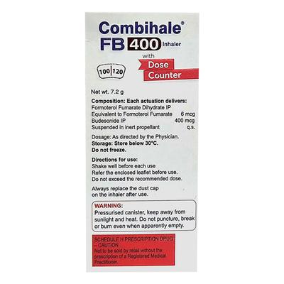 Combihale FB CFC free 400 Inhaler 120MD 1's - Asthma/COPD-Ast