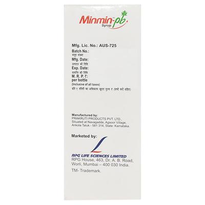 Minmin PB Syrup 120ml - Supplements-Sup