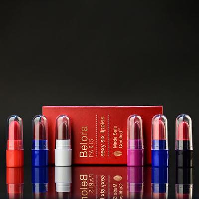 Belora Paris Sexy Six Lippies (1.2 g x 6N) - Lipsticks