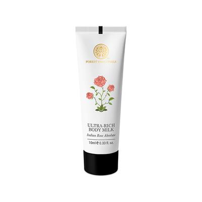 GWP Forest Essentials Ultra-Rich Body Milk Indian Rose AbsoluteBody Milk 10 ml - Lotions & Creams