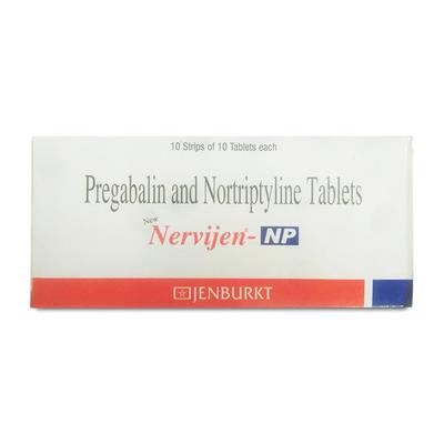 NERVIJEN NP NEW Tablet 10's - Neuropathic Pain-Dru