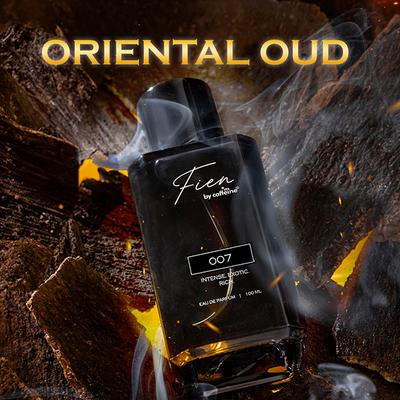 Mcaffeine Fien 007 Perfume For Men- Oriental Oud EDP, 12 Hrs Long Lasting, Scent For All Occasion 100 ml - Men Perfumes (Edt/Edp)