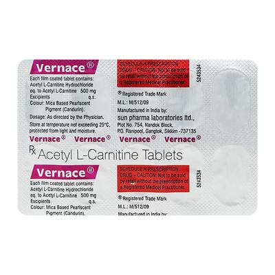 Vernace Tablet 10'S - Supplements-Ent