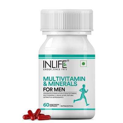 Inlife Multivitamin & Minerals Capsule - Men 60's - Multi-Vitamins