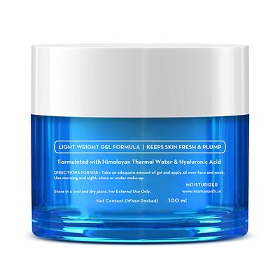 Mamaearth Aqua Glow Gel Face Moisturizer with Himalayan Thermal Water & Hyaluronic Acid for 72 Hours Hydration 100ml - Face Moisturizers
