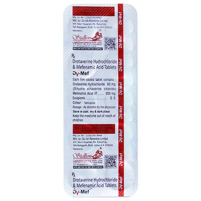 DV MEF Tablet 10's - Muscle Spasm-Ant