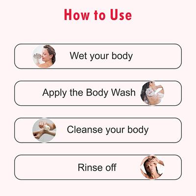 The Love Co. Russian Beauty Body Wash - Body Wash For Women - Hydrating - Moisturizing Body Care - 100% Vegan - Paraben Free 250 ml - Shower Gels & Body Wash
