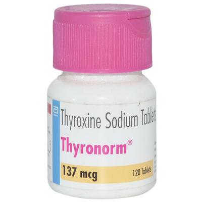 Thyronorm 137Mcg Tablet 120'S - Hypothyroidism