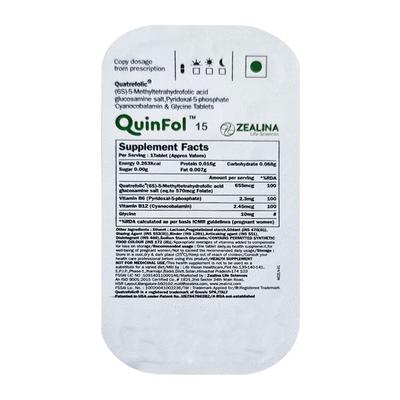 QUINFOL 15 Tablet 15's - Supplements-Vam