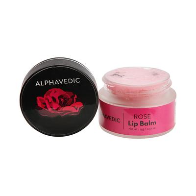 Alphavedic Rose Lip Balm 15 gm - Lip Balms