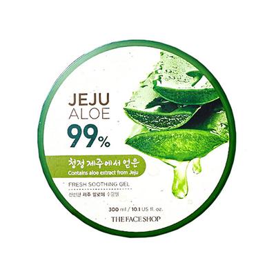 The Face Shop Jeju Aloe 95% Fresh Soothing Gel 300 ml - Face Gels