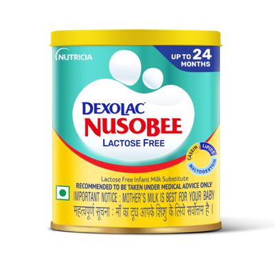 Dexolac Nusobee - Lactose Free Infant Milk Substitute Powder (Up to 24 Months) 400g (Tin) - Baby And Infant Supplements