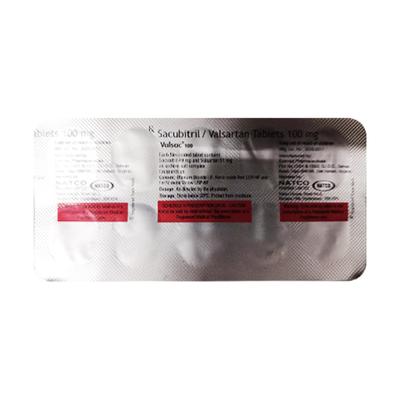 VALSAC 100 Tablet 10's - Heart Failure-Ant