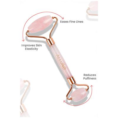 Allure Face Massage Roller - Rose Quartz Roller 1's - Massagers