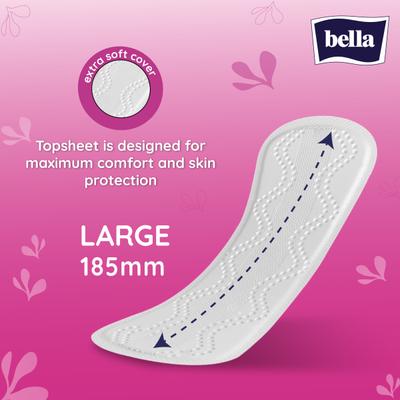 Bella Serenity Ultra Thin Panty Liners for Women (L) 60's - Panty Liners