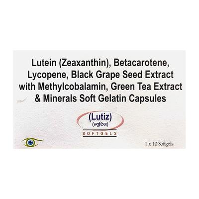 LUTIZ Softgel 10's - Supplements-Vam