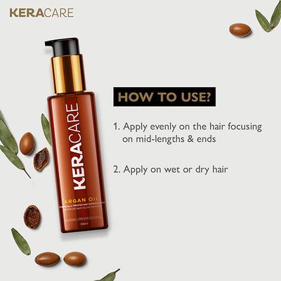Godrej Professional Keracare Nourish Shine Argan Hair Oil 100 ml - Hair Oils